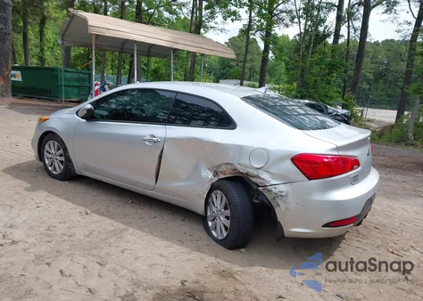 2015 Kia Forte Koup Ex z USA, uszkodzony, nr VIN KNAFX6A85F5261081